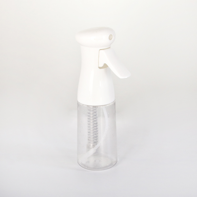 200ml high end mist spray bottle big water pump continuous spraying PET material plastic bottle