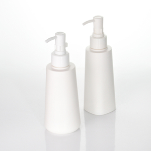 Cream Body Plastic Lotion Bottle For Shampoo