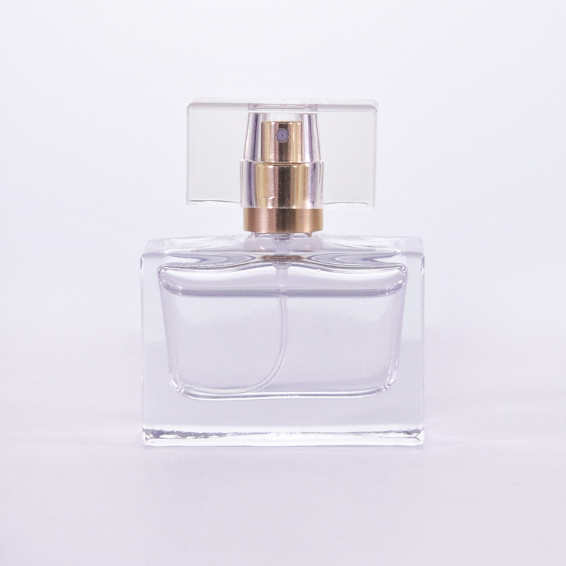 Portable Silver Miniature Cologne Spray Perfume Glass Bottle