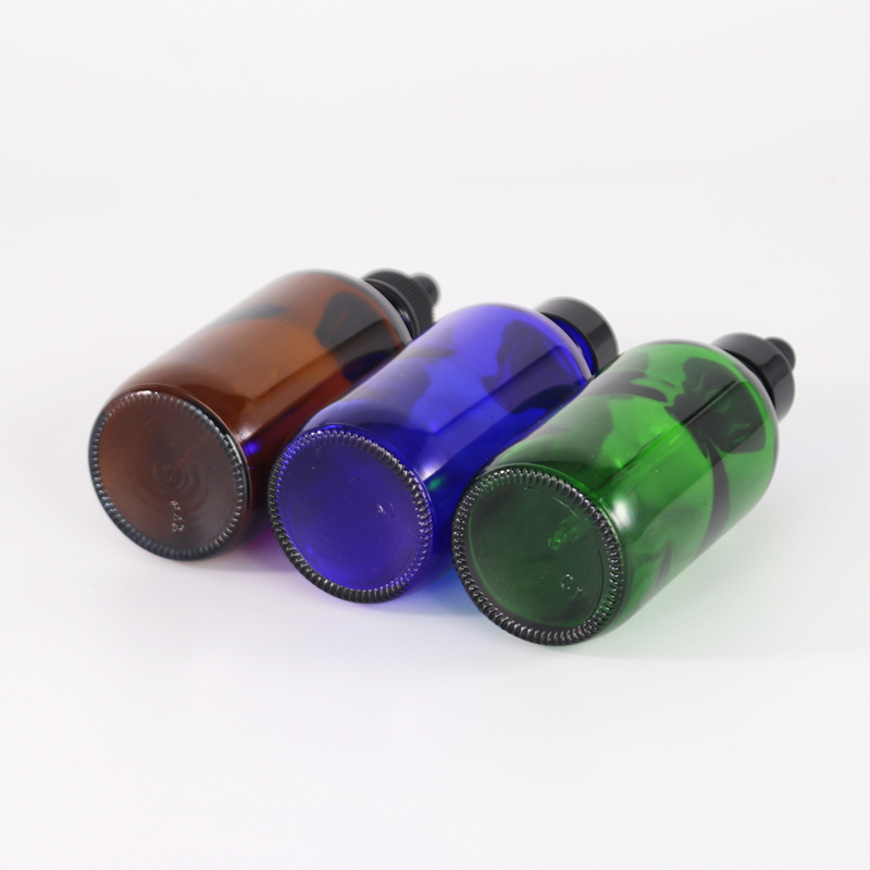 100ml Green Glass Essential Oil Bottle For Skin Care
