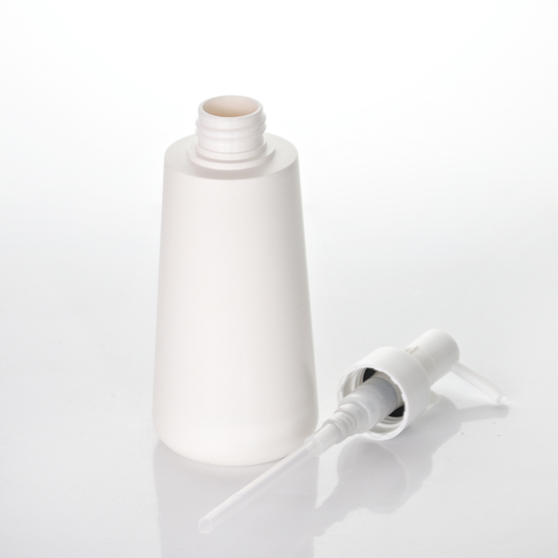 Cream Body Plastic Lotion Bottle For Shampoo