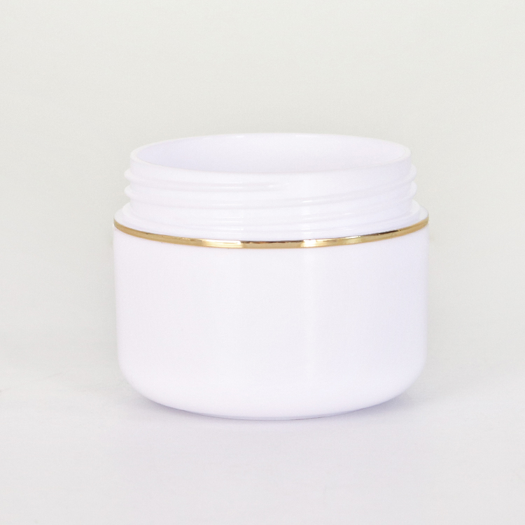 White PP Plastic Cream Jars As Cosmetic Containers Wholesale