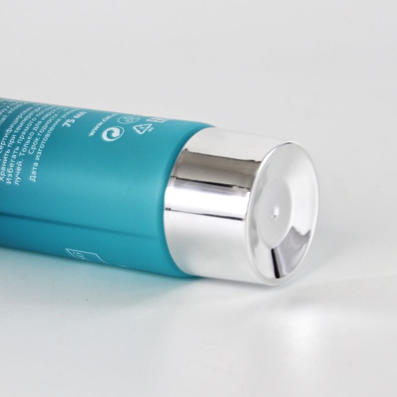 Blue Plastic Soft Tube Packaging for Cosmetics