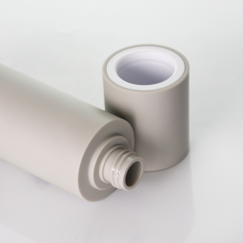 Round Petg Plastic Lotion Bottle For Skincare