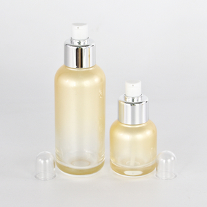 100ml Etched Glass Lotion Bottle Wholesale