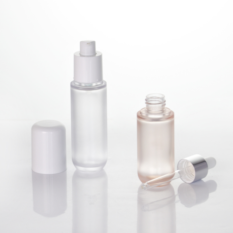Unique Transparent Plastic Lotion Bottle For Skincare