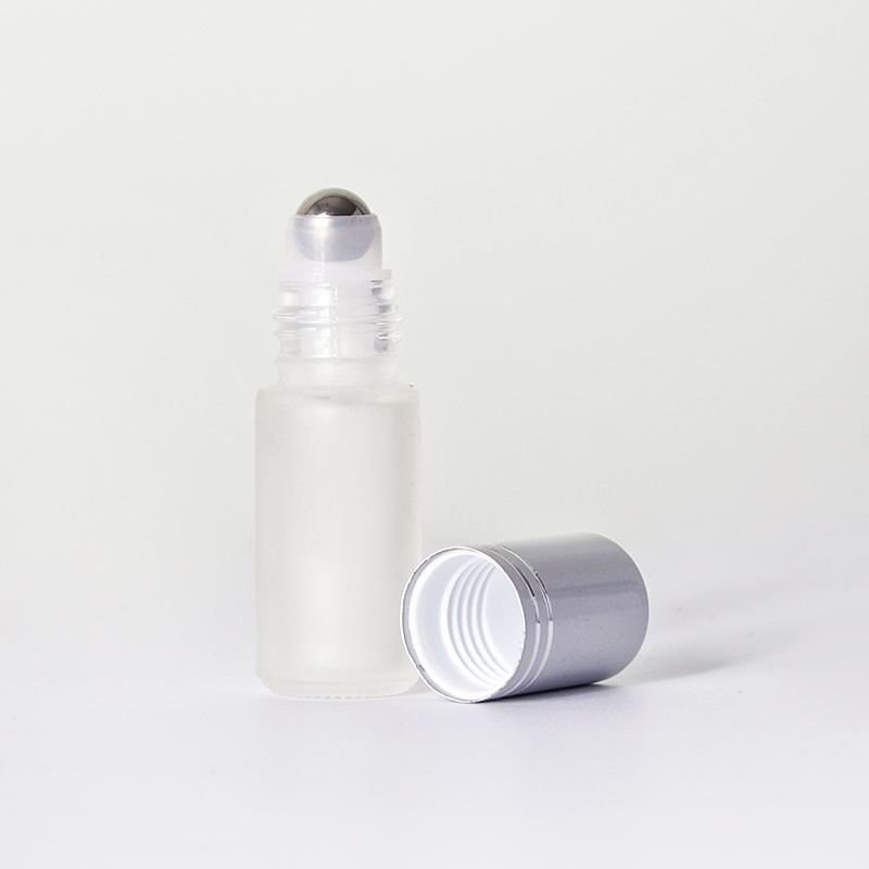 Small Glass Roller Bottles for Essential Oils with Travel Bag