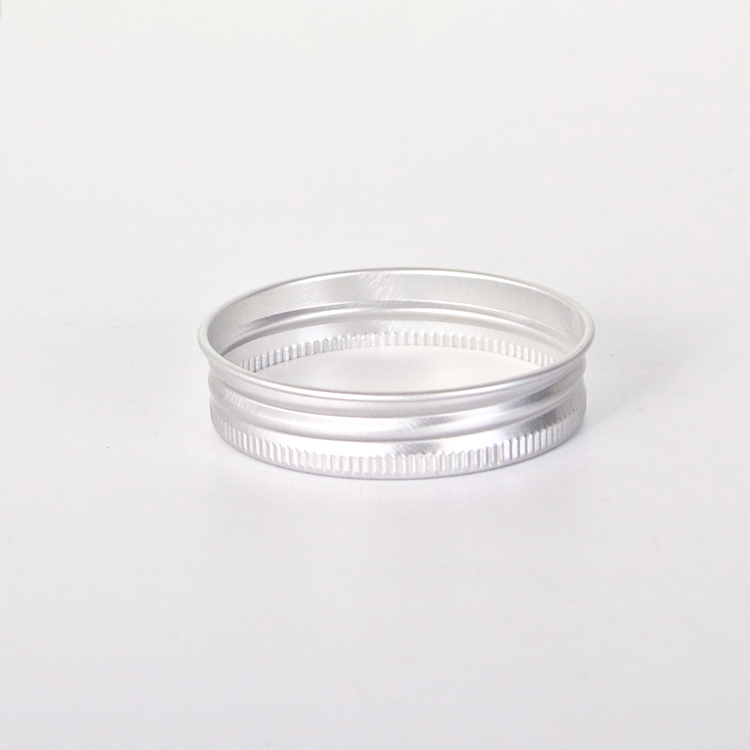 Clear PET Plastic Cream Jars With Aluminum Lids For Skincare Packaging