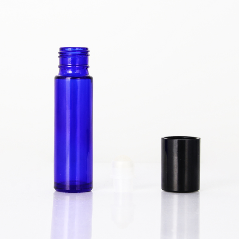 15ml Blue Glass Essential Oil Bottle For Cosmetics